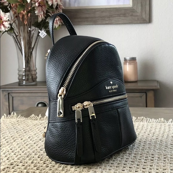 kate spade Bags Kate Spade Karina Mini Convertible Backpack Black